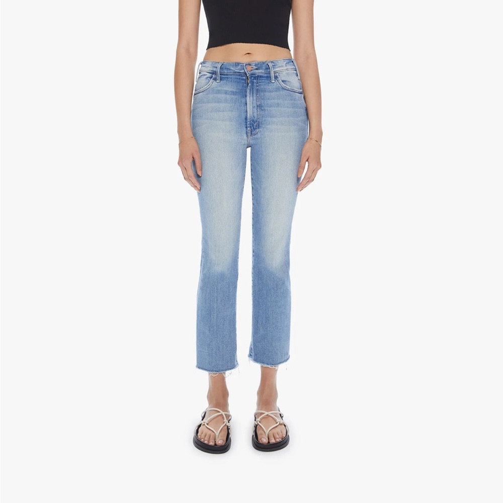 MOTHER Denim, Hustler Ankle Fray, Au Revoir, 28